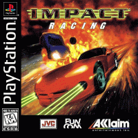 Impact Racing PAL Playstation PAL box art